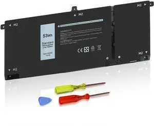 H5CKD Laptop Battery for Dell inspiron 7300 7306 7405 7500 2-in-1 7506 5501 5502 5300 5301 5400 5401 5402 5406 5408 5508 5409 5509 Latitude 3410 3510 vostro 5300 5301 5401 5501 9077G TXD03 7T8CD