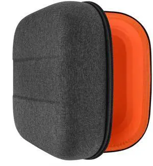 Geekria Shield Headphones Case Compatible with Beyerdynamic T5p, T1, MMX300, HE400S, DTX710/T990/790/770, Replacement Hard Shell Travel Carrying Bag with Cable Storage (Dark Grey)