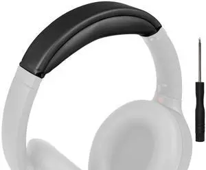 SOULWIT Replacement Headband Pad Kit for Sony WH-1000XM4 (WH1000XM4) Headphones, Easy DIY Installation (Black)