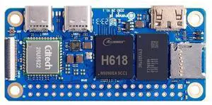 Orange Pi Zero 2W 1.5GB LPDDR4 Allwinner H618 Quad-core Cortex-A53 Single Board Computer with 16MB SPI Flash, Support WiFi and BT5.0, Development Board Run Android 12 TV/Debian/Ubuntu(Zero 2W 1.5G)