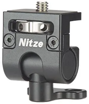 Nitze Field Monitor Mount, Camera Monitor Holder, with 1/4" Screws, Swivel and Tilt Adjustable, Max Payload 11 lb -N54-F3