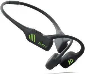 klatre Open Ear Headphones Wireless Bluetooth [(2023 Version)]  Bone Conduction Headphones for Workouts/Walking/Jogging, Sweat Resistant, Water Resistant, Headset for Music/Audio Books/Podcast - Olive