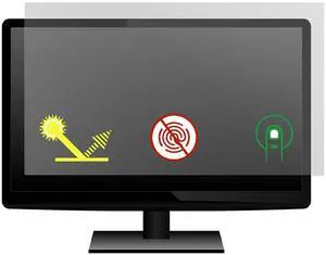 Anti-Glare and Anti Finger Print Screen Protector (3 Pack) for 21.5 Inches Widescreen Desktop Monitor