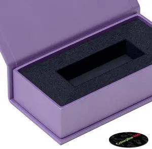 Caterpillar Red 4X Magnetic USB Presentation Gift Boxes, Light Purple, Flash Drives, Removable Drives, Wedding, Photography
