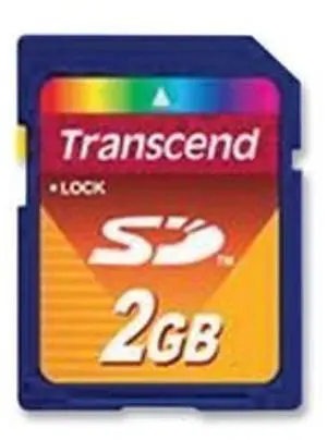 TRANSCEND TS2GSDC CARD, SD, 2GB (10 pieces)
