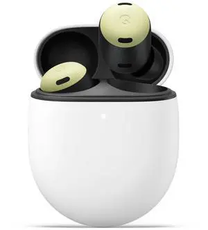 Google Pixel Buds Pro - Noise Canceling Earbuds - Up to 31 Hour Battery Life with Charging Case- Bluetooth Headphones - Compatible with Android - Lemongrass