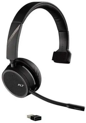 Plantronics Voyager 4210 USB-A (211317-01) Bluetooth Wireless Headset,Black