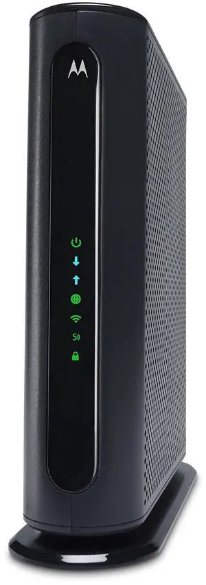 MOTOROLA MG7540 16x4 Cable Modem Plus AC1600 Dual Band Wi-Fi Gigabit Router with DFS, 686 Mbps Maximum DOCSIS 3.0 - Approved by Comcast Xfinity, Cox, Charter Spectrum, More