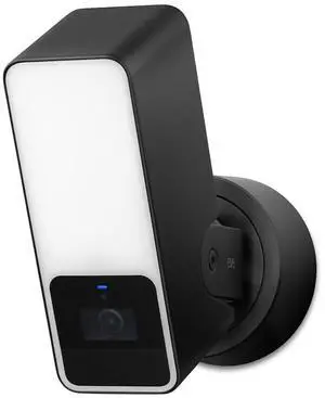 Eve Outdoor Cam - Secure floodlight Camera, Maximum Security & Privacy (HomeKit Secure Video), 1080p, Night Vision, Wi-Fi (2.4 GHz), Motion Sensor, Two-Way Communication, People/pet/Vehicle Detection