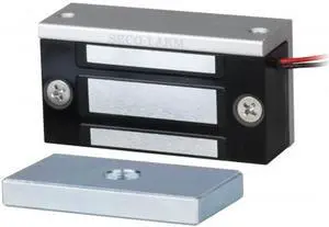 Seco-Larm E-941SA-80Q Single Door Mini Maglock, Holding Force from 80 to 110 lbs, 12 to 24V DC, Detachable Mounting Bracket, MOV Surge Protection, No Residual Magnetism, Pack of 10