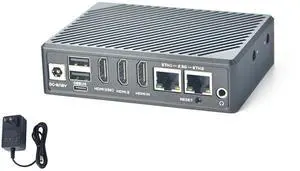 youyeetoo FriendlyElec NanoPC-T6 LTS SBC Powered by Rockchip RK3588 Dual 2.5G Ethernet 4K+ HDMI in/Out Mini pc Runs on Debian, Android TV & Travel router Runs on FriendlyWrt, Openwrt (4+32 Version)