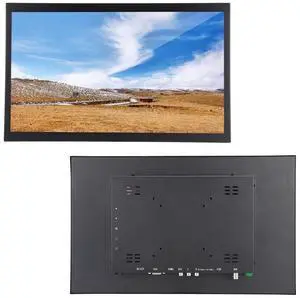 17.3 Inch Portable Monitor, Industrial 1280 x1024 for HDMI/VGA AV BNC USB Input (G19CrV59) (100-240V)(US Plug) HD Wall mounting Computer 17.3in Resistive 1280x1024 All Metal