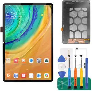 for Samsung Galaxy Tab S7 FE Screen Replacement for Tab S7 FE Screen Replacement for Galaxy Tab S7 FE LCD Digitizer SM-T730, SM-T733, SM-T736B Display Touch Screen Assembly Parts