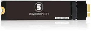 S SHARKSPEED SSD 512GB Upgrade for MacBook Air 2010-2011 A1369(EMC 2392/2469) A1370(EMC 2393/2471) (MacOS Pre-Installed)