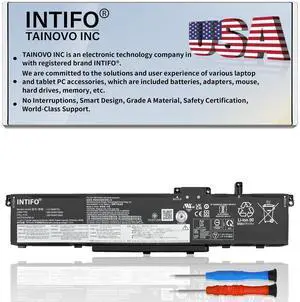 INTIFO 94Wh L21M6P70 Laptop Battery Compatible with Lenovo ThinkPad P16 Gen 1 Gen 2 Series Notebook L21L6P70 SB10W51995 5B10W51894 SB10W51994 5B10W51893 [11.52V 8120mAh 6-Cell]