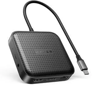 HyperDrive Dual Monitor USB4 Mobile 7-in-1 Docking Station - Dual 4K60Hz, Upstream Port w/ 85W PD, Gigabit Ethernet, Laptop Docking Station w/ 10Gbps USB-A