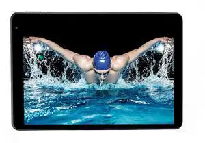 Naxa NID-1070 2-in-1 Core Android 11 Tablet with 10.1" HD IPS Screen and Bluetooth Keyboard Combo, 1.8GHz Quad Core Processor, 2GB RAM, 32GB Storage, Front & Rear Cameras, Speaker, & Microphone, Black