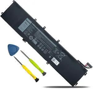 97Wh 4K1VM 6-Cell Battery Replacement for Dell G7 17 7700 Gaming/Vostro 15 7500 7590 XPS 15 9560 9570 7590 Precision 5520 5530 5540 Inspiron 15 7501 7590 7591 Series laptop 6GTPY 9TM7D W62W6 11.4V