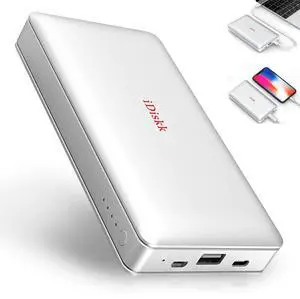 iDiskk App-le Mfi Certified 1TB iPad External Hard Drive Photo Stick for iPhone 16/15 Android Photo Backup Storage for iPhone 15/14/13/12/12 Pro Max/12 pro/11 pro/X/XR,Mac/iMac/PC,10000mAh Power Bank