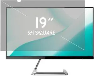 ANBAC 19 Inch Desktop Privacy Screen Shield for 5:4 Monitor - Anti Glare Computer Privacy Screen Cover | Blue Light Blocking Screen Protector | Scratch Resistant UV Filter | Attachment Type