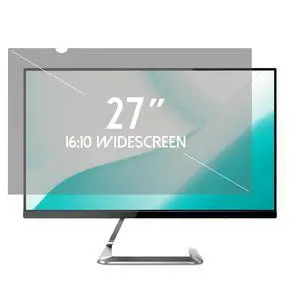 ANBAC 27 Inch Desktop Privacy Screen Shield for 16:10 Wide Monitor - Anti Glare Computer Privacy Screen Cover | Blue Light Blocking Screen Protector | Scratch Resistant UV Filter | Attachment Type