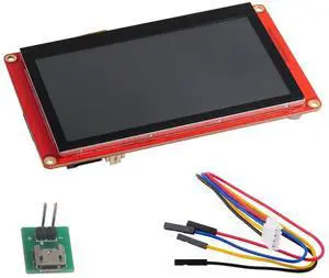 DIYmalls Nextion Intelligent 5 inch HMI Display 5V Capacitive Touch Screen TFT LCD 800x480 for Arduino ESP32 (NX8048P050-011C)