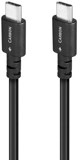 AudioQuest 0.75m Carbon USB-C > C High-Definition Audio Cable