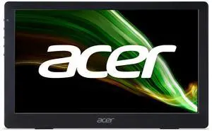Acer PM141Q biux 13.3" Full HD (1920 x 1080) IPS Portable Monitor Ultra Slim Portable Design 1 x USB 3.1 Type-C Port & 1 x Mini HDMI (USB Type-C and Mini HDMI Cable Included),Black
