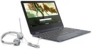 Lenovo Ideapad 3 Chromebook - 14-in - Celeron N4020-4GB - 64GB eMMC - Abyss Blue - 82C1002AUS (Bundle with Headset)