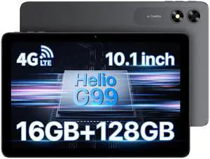 UMIDIGI 10 inch Android 13 Gaming Tablet with Helio G99 Octa Core Processor 16GB (8+8Extend) RAM & 128GB (up to 1TB) ROM, 4G LTE Tablet with Dual SIM Card Slots GPS Bluetooth Cellular and WiFi