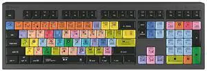 Logickeyboard Backlit 'Astra2' Designed for Composing in Apple Logic Pro * p/n LKB-LOGXP2-A2M-US