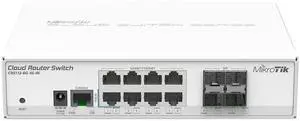 Mikrotik CRS112-8G-4S-IN 8 port Gigabit Cloud Router Switch 112-8G-4S-IN 4xSFP