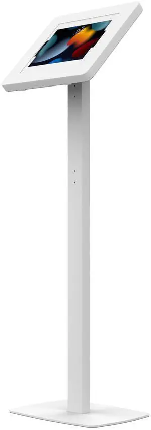 Thin Floor Stand - CTA Tall Standing 360 Degree Kiosk Display Tablet Holder - Charger Access & Lock - for iPad Pro 13-inch (M4), iPad Pro 12.9-inch, iPad Air 13-Inch (M3 / M2)