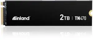Inland TN470 SSD 2TB Gen4 NVMe M.2 Internal Gaming Solid State Drive, Up to 7,200MB/s, Storage and Memory for Laptop & PC Desktop