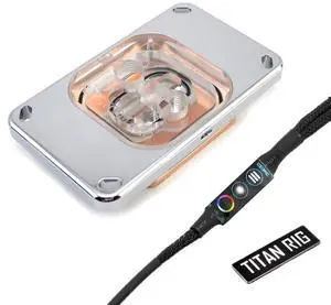 XSPC Raystorm Neo Waterblock, AMD CPU (AM4), Chrome