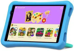 UMIDIGI Tablet G1 Tab Mini Kids, 8 inch Android 14 Tablets for Kids, 7(3+4) GB+32GB/TF 1TB, Toddler Tablet with Kids Case, WiFi 6, Parental Control, 5000mAh, Shockproof Case, Kids App Pre-Installed
