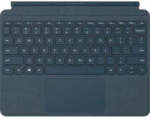 Microsoft Surface Go Alcantara Signature Type Cover, Model 1840 (KCS-00021) Cobalt Blue