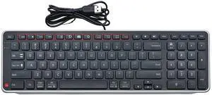 Contour Design Balance Keyboard - Wired, Ergonomic Design - Compact Size, Adjustable Tilt to Support Wrist Strain, Plug & Play PC/Mac