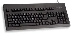 Cherry MX Blue Switch Standard Corded Keyboard - 104 Keys (G80-3000LSCEU-2)