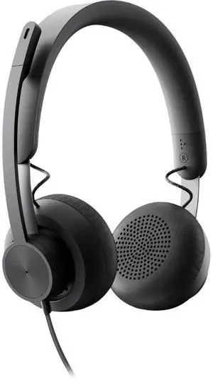 Logitech Zone 750 Headset, 7.1"x6.5"x2.6"