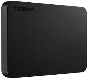 Toshiba Canvio Basics 1TB Portable External Hard Drive USB 3.0, Black - HDTB410XK3AA