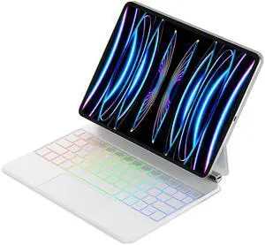 HANGNAYONE Magic teclado iPad Pro 11 Inch (4th/3rd/2nd/1st) Gen 2022,iPad Air 5th&4th Generation,Precision Multi-Touch Trackpad,Backlit, Magnetic, iPad Pro 11 Air 10.9 inch Case with teclado,Espanol
