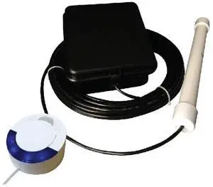 Dakota Alert Wireless Driveway Alarm System DCPA-4000 One Mile Wireless Range, DCR-4000 Receiver & DCPT-4000 Vehicle Detecting Probe Transmitter with Direct Burial Cable | Outdoor Vehicle Sensor Alarm