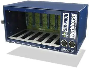 Radial Engineering Workhorse - SixPack 500 Series Desktop Rack