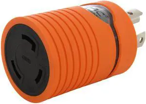 AC WORKS Shore Power Adapters (20A L5-20 Male to 30A L5-30 Female)