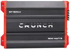 Crunch Ground Pounder GP-1500.4 1500 Watt 4 Channel Amplifier