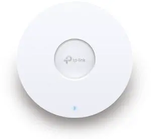 TP-Link EAP670 Omada WiFi 6 AX5400 Wireless 2.5G Ceiling Mount Access Point Support-Mesh, OFDMA, Seamless Roaming, HE160 & MU-MIMO SDN Integrated Cloud Access & Omada App PoE+ Powered, White