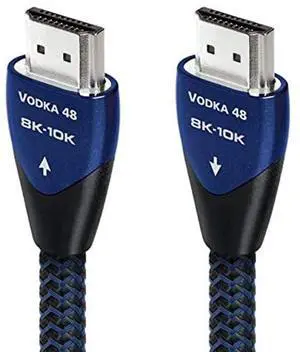 AudioQuest Vodka 48 0.75m 8K-10K 48Gbps HDMI Cable (2.5ft)
