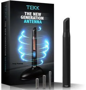 Tekk Short Antenna Compatible with 2016 Jeep Patriot/Designed for Optimized FM/AM Reception / 4.8 Inches