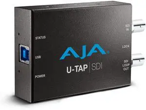 AJA U-TAP SDI Simple USB 3.0 Powered SDI Capture Device